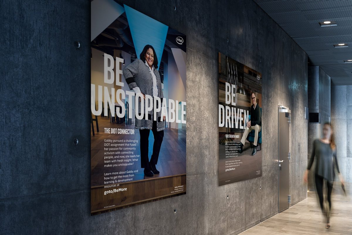 Intel Be More campaign